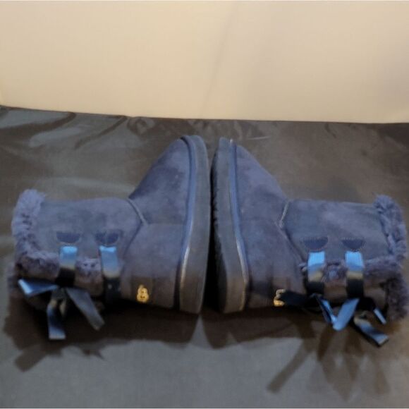 UGG MINI BAILEY BOW RETRO SPOTS OCEAN BOOTS - WOMEN'S S2 - Picture 11 of 13